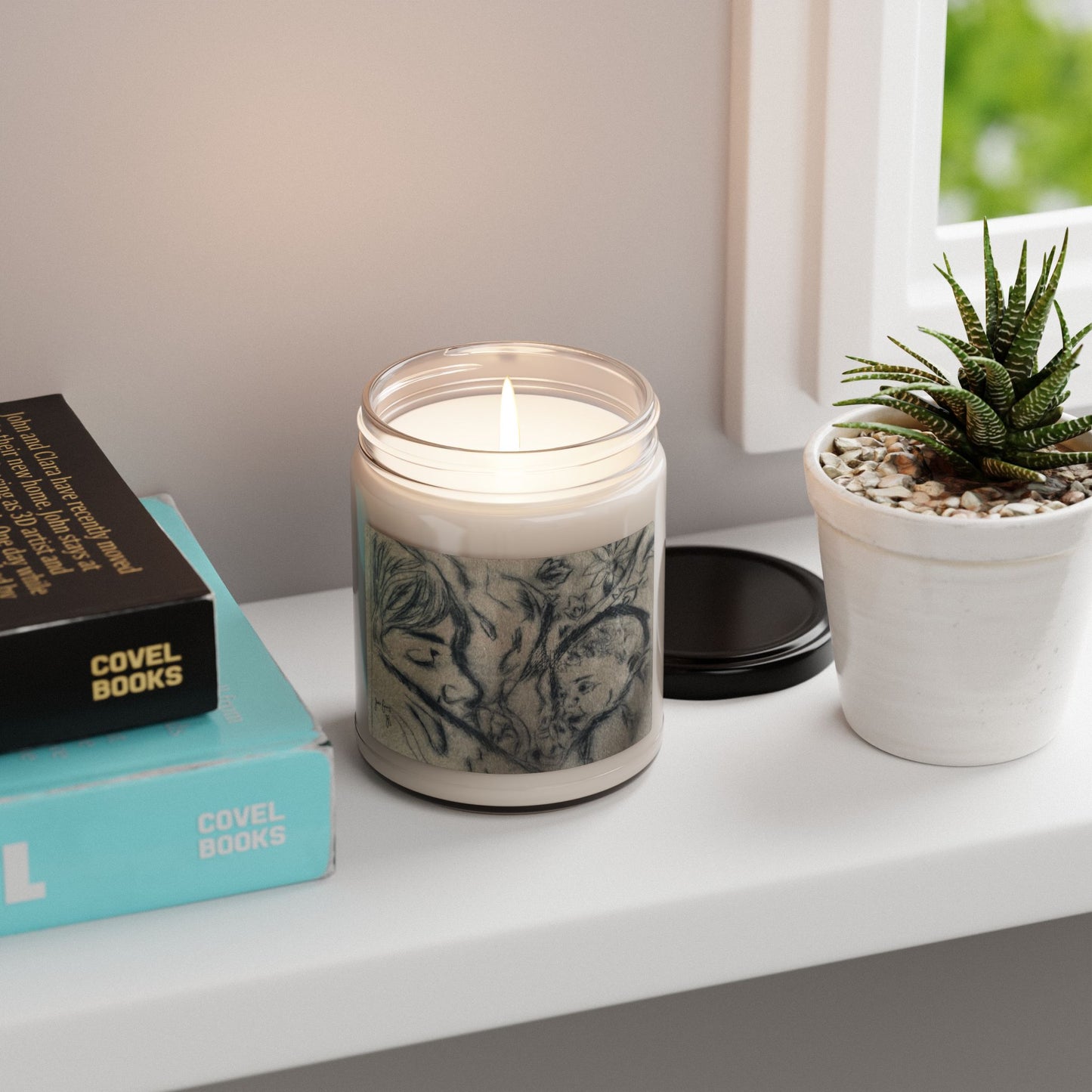 Cinnamon Vanilla Scented Candle, 9oz