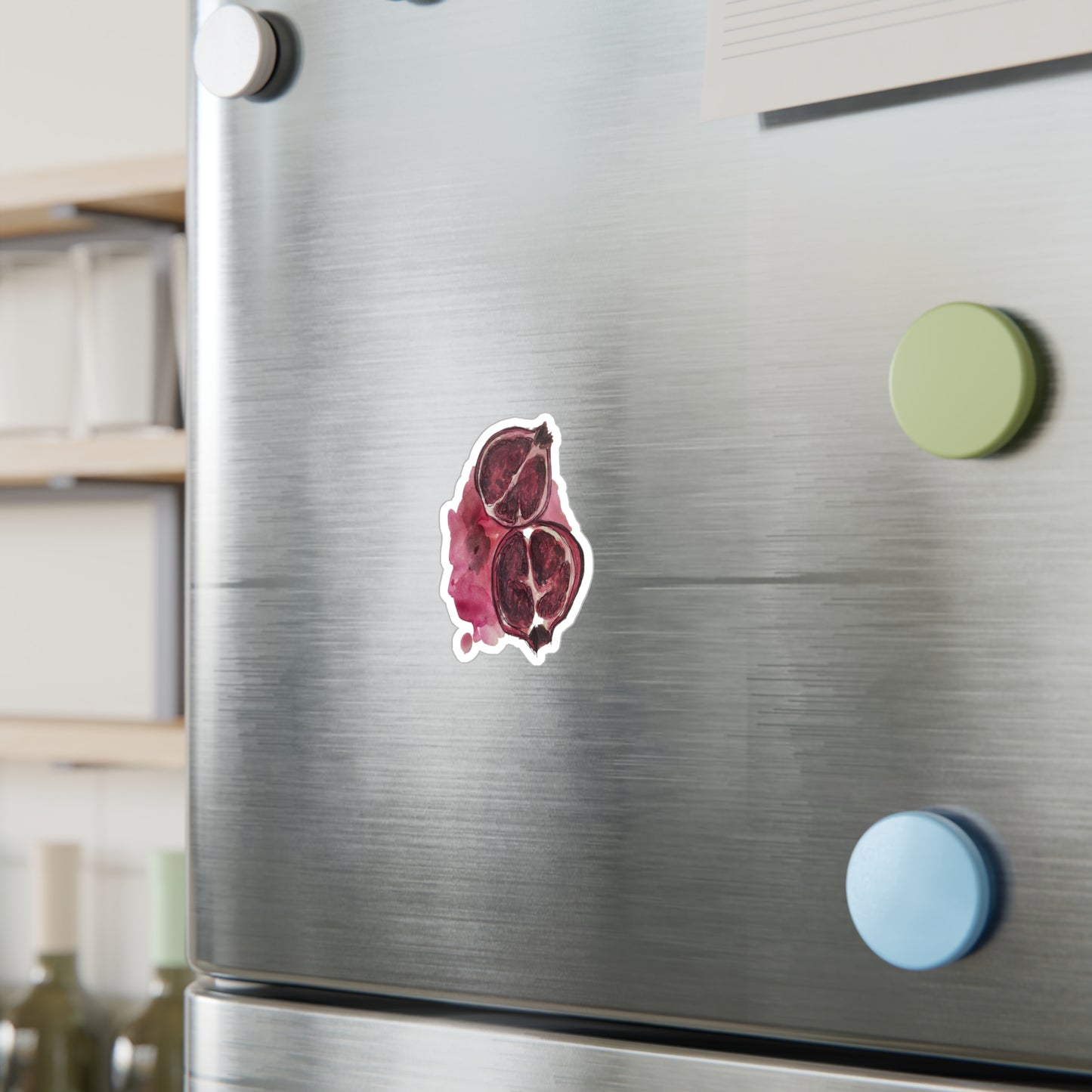 Pomegranate Sticker Kiss-Cut Vinyl Decals