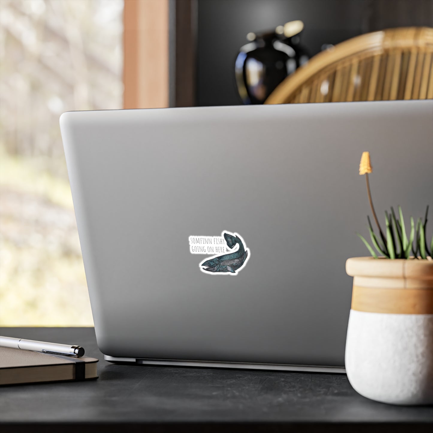 “Somfinn Fishy” Vinyl sticker