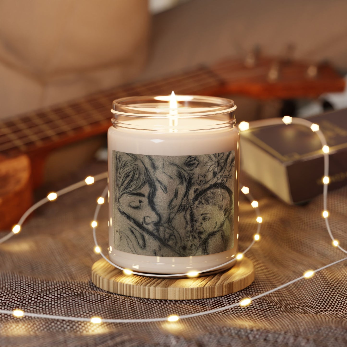 Cinnamon Vanilla Scented Candle, 9oz
