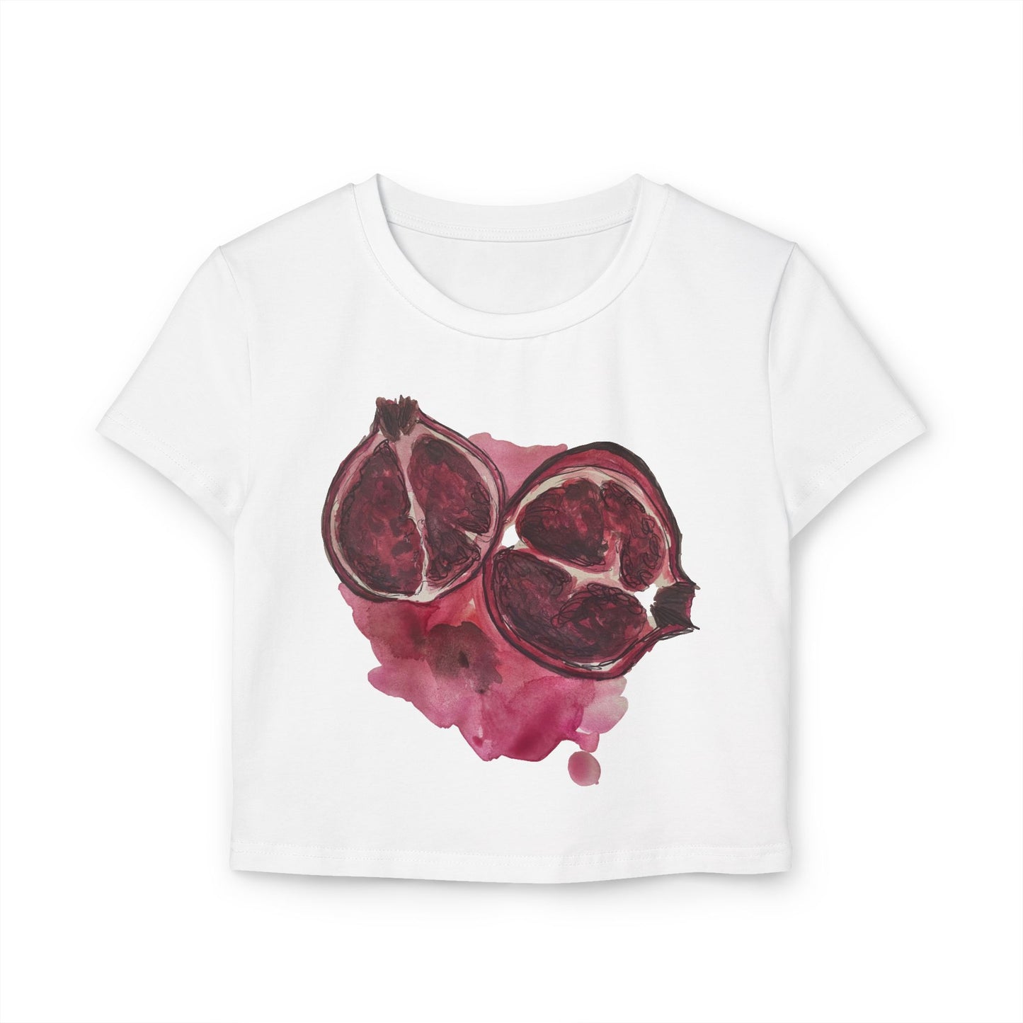 pomegranate baby tee