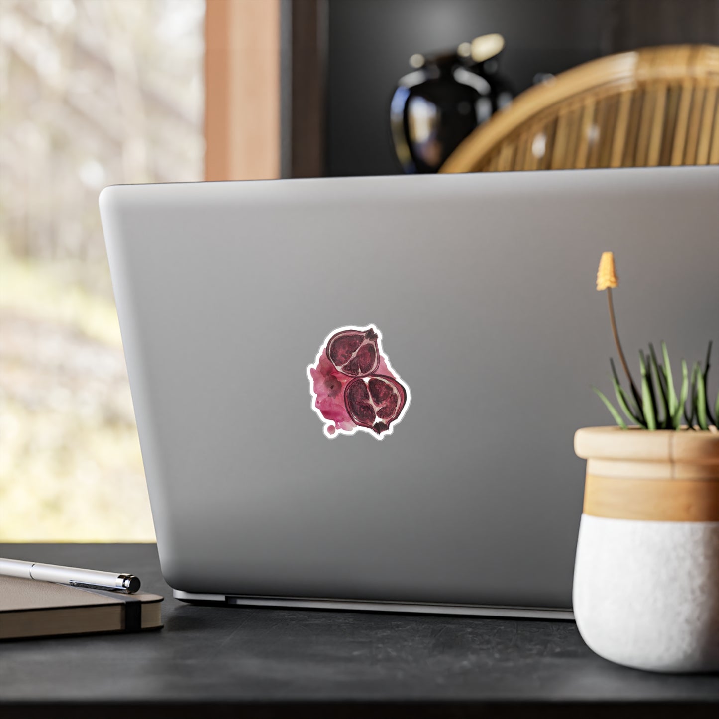 Pomegranate Sticker Kiss-Cut Vinyl Decals